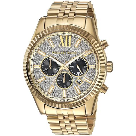 michael kors watch battery life lexington|michael kors lexington watch men's.